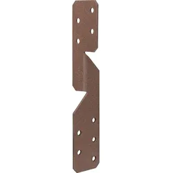 Sparren-Pfettenanker DURAVIS® 170 universal, Material: Stahl, sendzimirverzinkt, Oberfläche: rostbraun