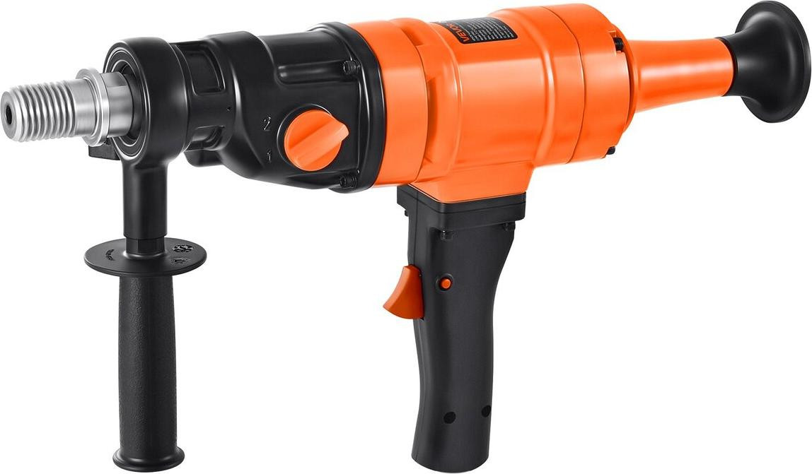 VEVOR Handheld boormachine voor beton met diamantkop, 1500W, 8 inch