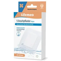 Lifemed Duschpflaster Aqua Wundschutz wasserabweisend 5 St