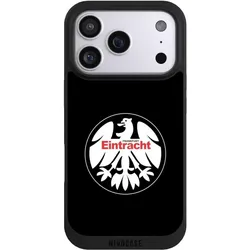 Nivocase Handyhülle für Apple iPhone 17 Pro Hülle NIVOpure Case Schwarz Eintracht Frankfurt Offizielles (Apple iPhone 17 Pro), Smartphone Hülle, Schwarz