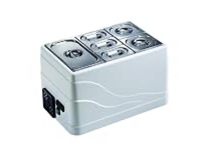 Afi Collin Lucy Mini Présentoir Réfrigéré à Ingrédients pour 1 Bacs GN 1/1
