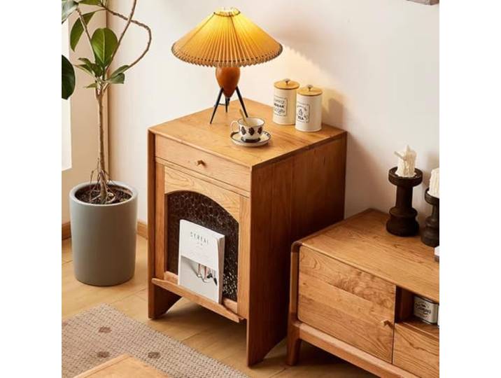FNXBDPA Staubsaugerregal Stauraum für Wohnzimmer Versteckter Schrank Für Saugroboter