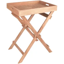 Gartenbeistelltisch Bacan Teak klappbar