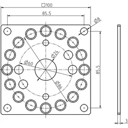 DELTA DORE Antriebslager 4016-16
