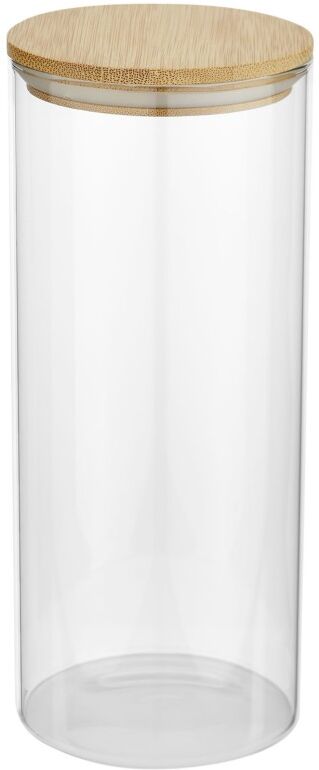 Récipient alimentaire en verre personnalisable 940 ml Boley naturel