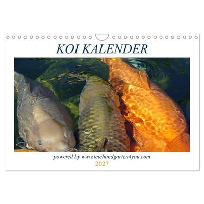 Koikichi Kalender 2027 (Wandkalender 2027 DIN A4 quer), CALVENDO Monatskalender
