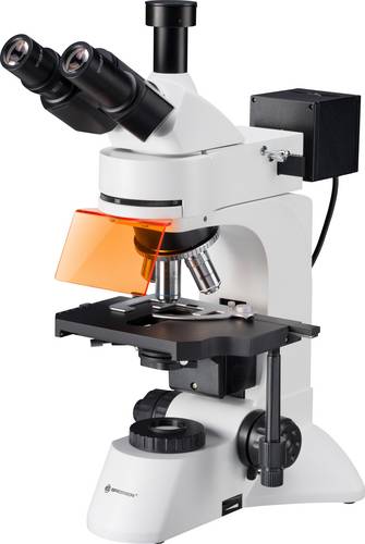 Bresser Optik 5770500 Science ADL 601 F LED Durchlichtmikroskop Trinokular 1000 x Durchlicht, Auflicht