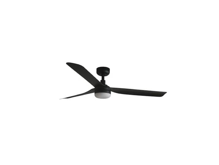 Faro PUNT LED-Deckenventilator mit 3 Flügeln, schwarz, mit Gleichstrommotor