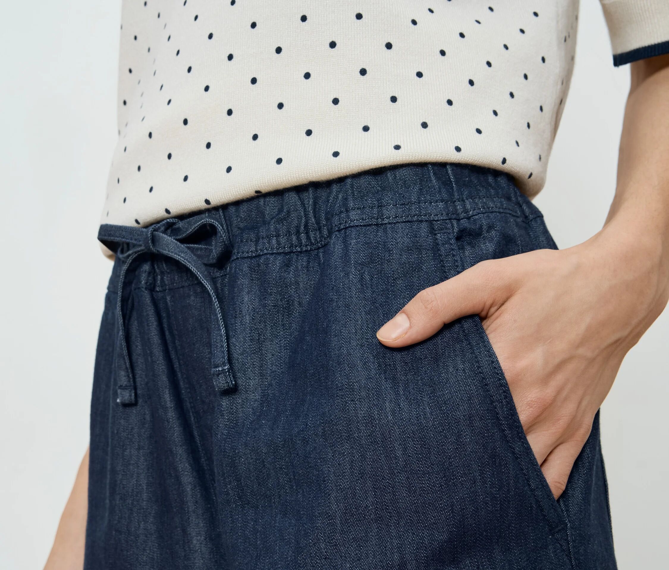 Tchibo - Wide-Komfort-Jeans - Damen - Gr. 36 - blau