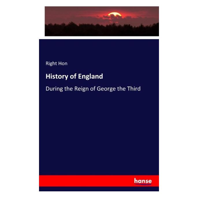 Hansebooks History of England (Englisch, Softcover, Right Hon) (55832148)