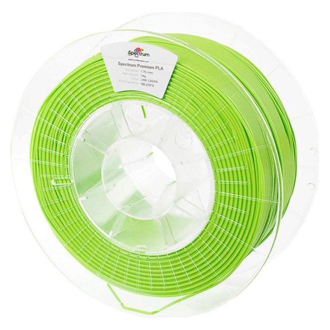 Spectrum Filament Premium PLA Lime Green 1.0kg 1.75mm (PLA, 1000 g, 1.75 mm) (80014)