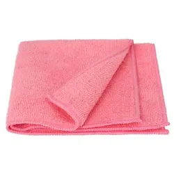 5 Microfasertücher 32 cm x 32 cm rosa `Profi`