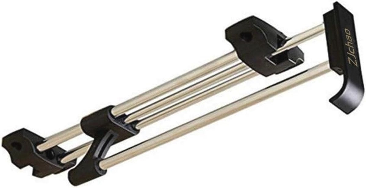 Roestvrijstalen kledingrail voor garderobe - Heavy duty uittrekbaar kledingrek, 40 cm