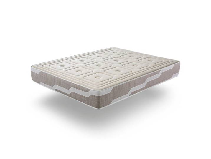 Matelas à ressorts XALUCA ORGANIC NATURA Laine et Coton 160X190 Hauteur 28 cm
