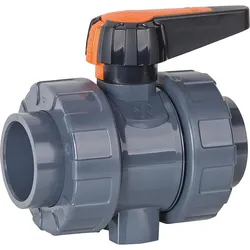 PVC-U Klebefitting Kugelhahn (Ausführung: 63 mm. DN: 50)
