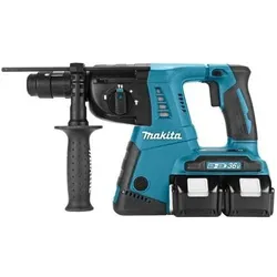 Makita, Bohrmaschine + Akkuschrauber, Bohrhammer DHR264PT2J (Koffer, 2x Akku und Ladegerät) (Bohrhammer)