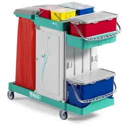 Desinfektionswagen TTS Magic System 720 S Systemwagen mit abschließbarer Tür, rundrum geschlossen