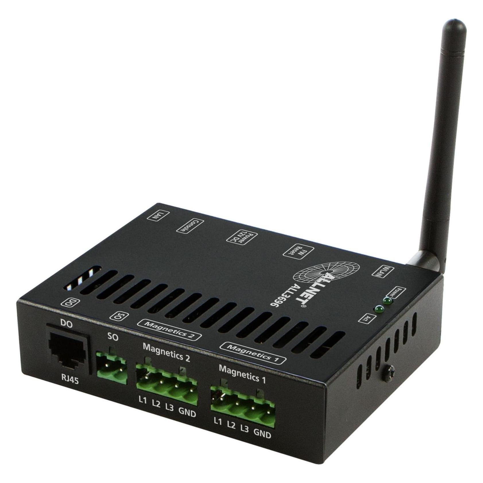 Allnet ALL3696. Produktfarbe: Schwarz, Unterstützte Protokolle: HTTP/HTTPS, TCP/IP, SNTP, SMTP, SSH, Arbeit (ALL3696)