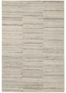Terra by Obeetee Dusk Static Stripe Ivory Rug