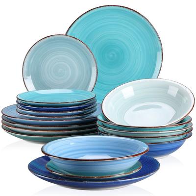 vancasso Bonita Series Assorted Colors Dinnerware Set (Service for 6)