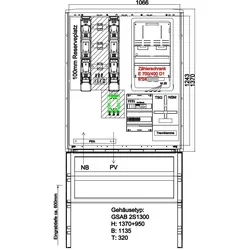 GSAB Elektrotechnik Wandlermessung 12.W250.AR-01