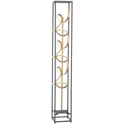 LED Stehleuchte, modernes Design, warmweißes Licht, inkl. Dimmfunktion