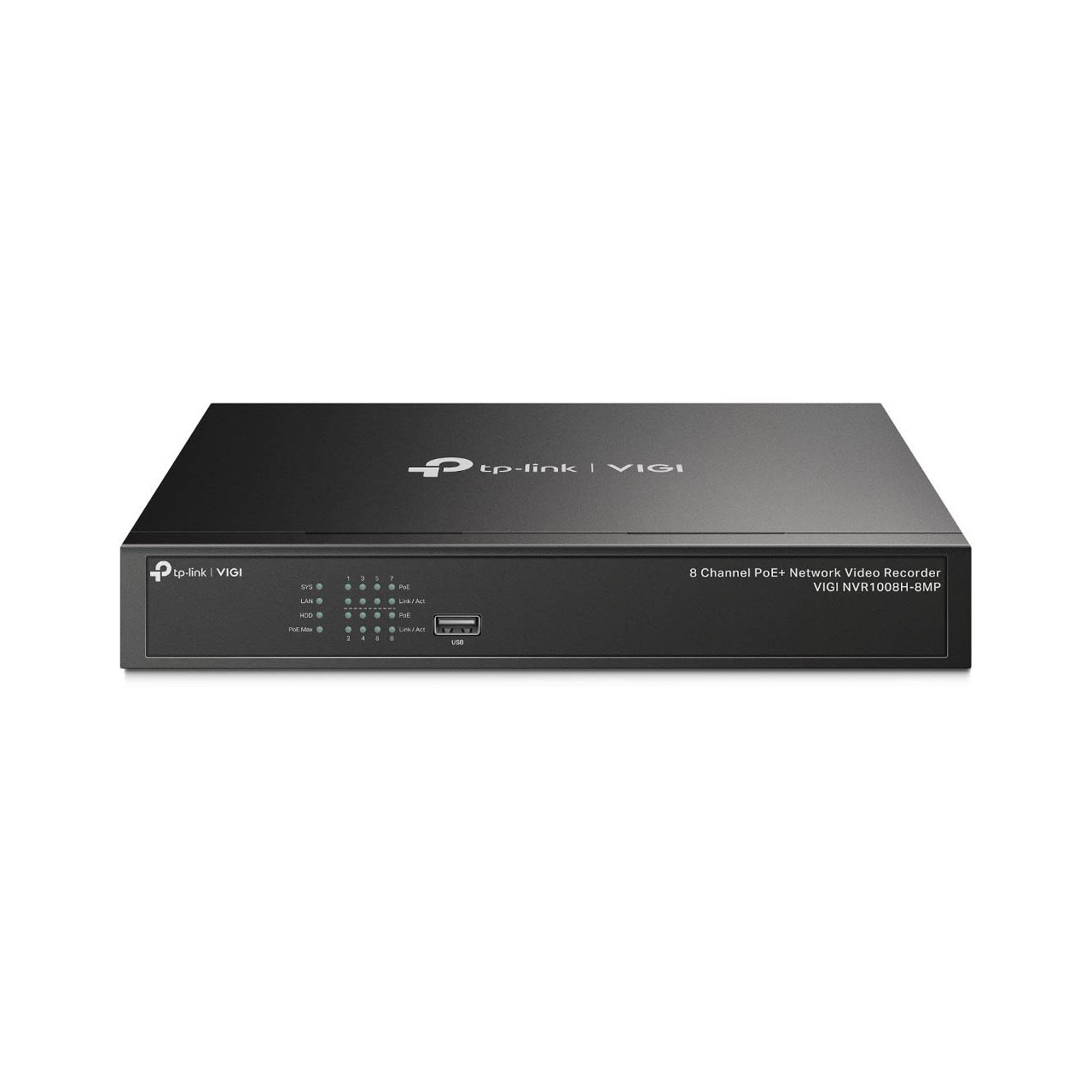 TP-Link Video Recorder VIGI NVR1008H-8MP / VIGI NVR1008H-8MP Schwarz