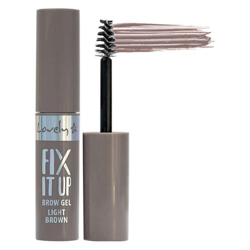 Lovely Fix It Up Brown Gel Dark Brown Eyebrow Mascara (Dark Brown) (5901801652267)