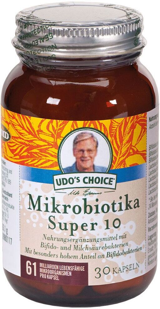 UDO´s CHOICE Mikrobiotika Super 10 Kapseln 30 St