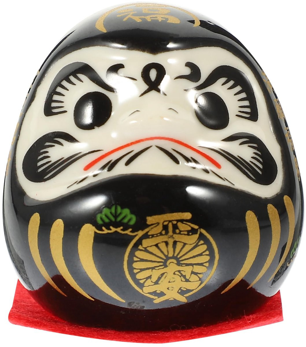 Dharma Eggs Japanese Kimono Ochoko Daruma Porseleinen Mascot Figuren voor Decoratie en Collectie