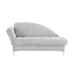 nehl Liege  Greta ¦ grau ¦ Maße (cm): B: 182 H: 79 T: 86.0