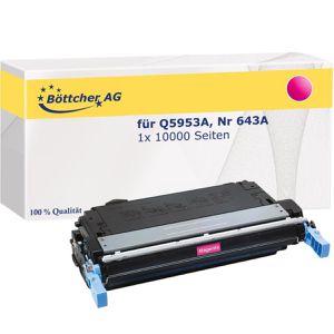 kompatibel für HP 643A Q5953A magenta Kompatibler Toner