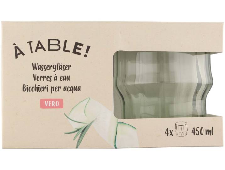 À Table! Wasserglas Vero 450ml