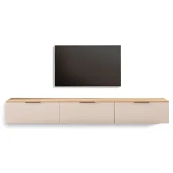 Tomasella TV-Lowboard Trento Dekor Silber Perlmutt