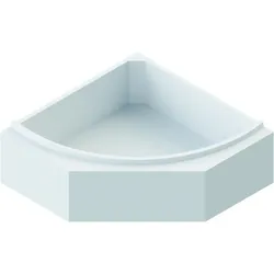 Schedel Ideal Standard Hotline Wannenträger SW16107A 150x150cm, Ablage 8cm, Höhe 57cm
