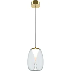 Maytoni LED-Pendelleuchte Splash Aluminium Transparent