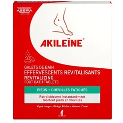 Akileine Sprudelnde Fuß-badetabletten 6X20 g