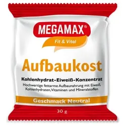 MEGAMAX AUFBAUKOST NEUTRAL 30 G - Aufbaunahrung 30 g