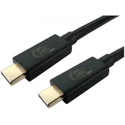 Cables Direct CDL 1m Certified USB 40Gbps (1 m), USB Kabel