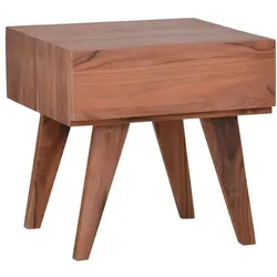 Beistelltisch/Nachttisch Tamesi Massivholz Teak