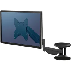 Fellowes Monitorarm zur Wandbefestigung (Wand, 42", 30 kg), Monitor Halterung, Schwarz