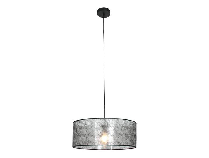 Suspension Liel Ø 50cm Noir/Noir Coton E27