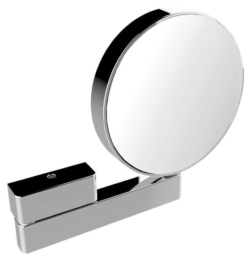 Emco Make-upspiegel Prime 3/7-voudig met scharnierarm, Chroom, Diameter: 20 cm
