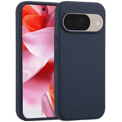 Accezz Liquid Silikoncase für das Google Pixel 11 / 11 Pro / 10 / 10 Pro - Dunkelblau