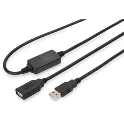 Digitus Aktives USB 2.0 Verlängerungskabel, 10m