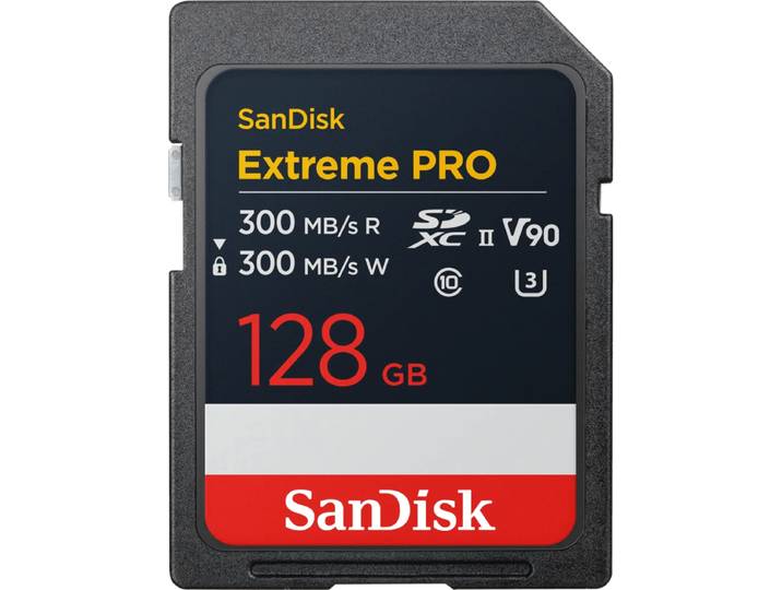 SanDisk SDXC Extreme Pro 128GB 300MB/s