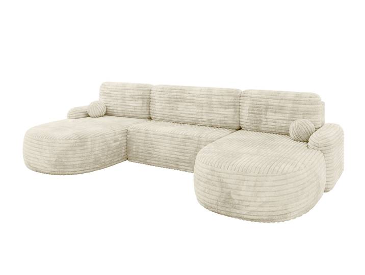 Wohnlandschaft LIRA-U Creme - Tilia 03