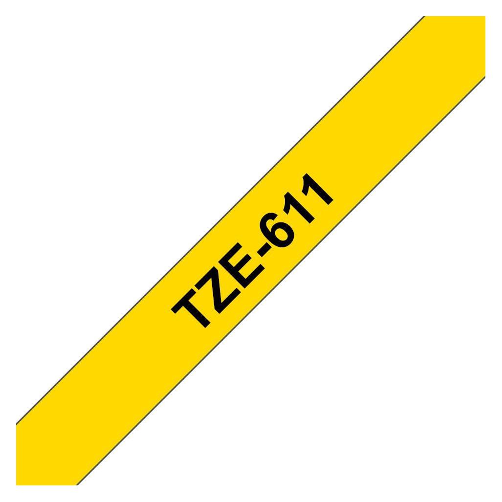 Brother Tze611 Label-Making Tape Tz (TZE-611)
