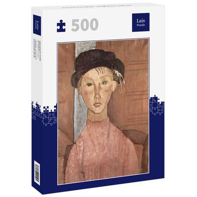 Lais Puzzle Amadeo Modigliani - Mädchen mit Hut 500 Teile