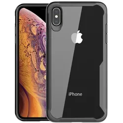 Schutzhülle für iPhone XR FULL COVER Case Panzer Hülle Tasche Bumper Schwarz